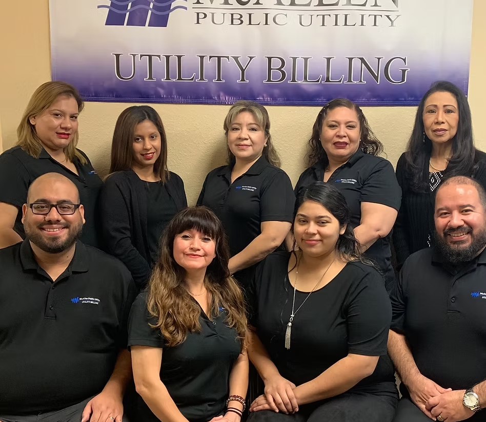 McAllen Public Utilities Utility Billing staff